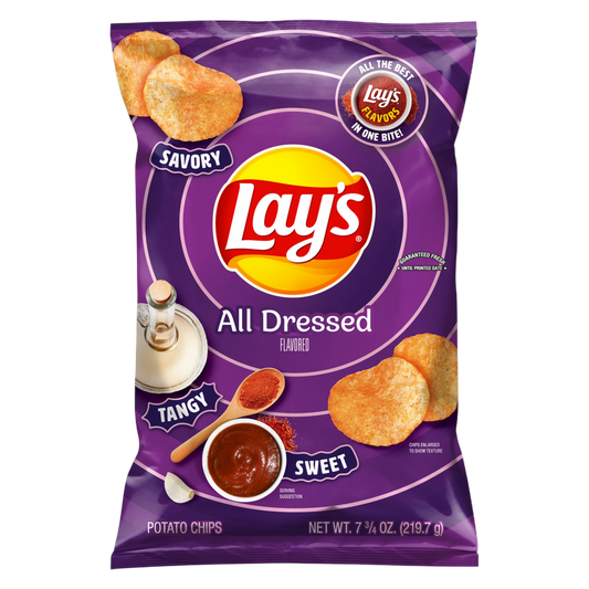 Lay's All Dressed 7.5oz