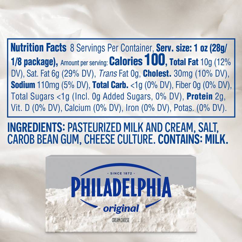 Philadelphia Original Cream Cheese Brick - 8oz