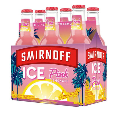 Smirnoff Ice Pink Lemonade 6pk 11.2oz Btl