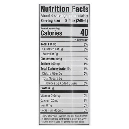 Wild Harvest Coconut Water 33.8oz Ctn