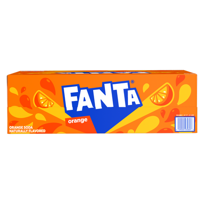Fanta Orange Soda 12pk 12oz Can