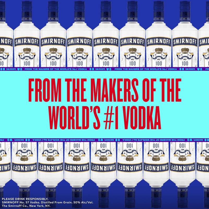 Smirnoff Vodka 100pf 375ml