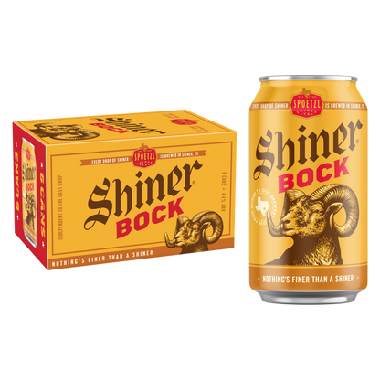 Shiner Bock 6pk 12oz Can