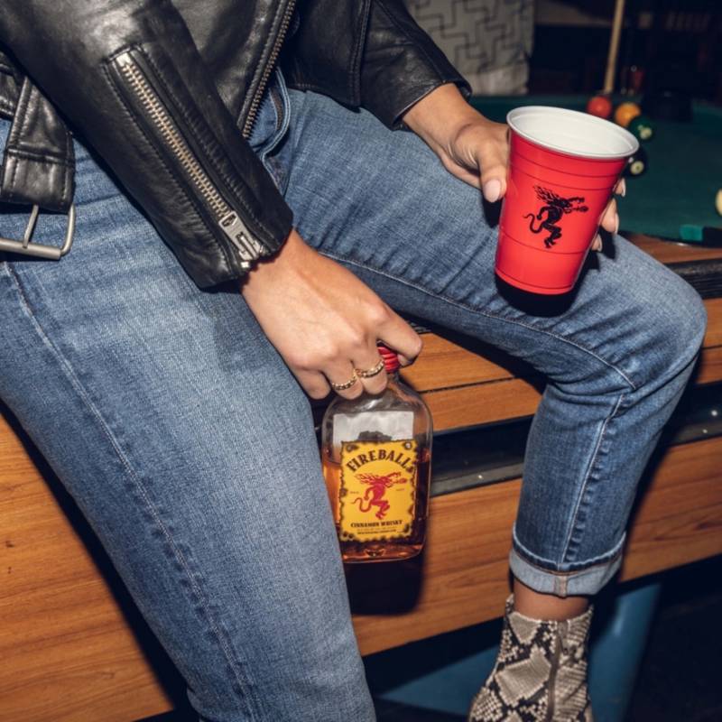 Fireball Cinnamon Whiskey Shotski 10pk 50ml