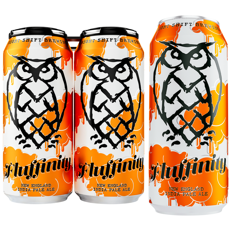Night Shift Fluffinity IPA 4pk 16oz 7.0% ABV
