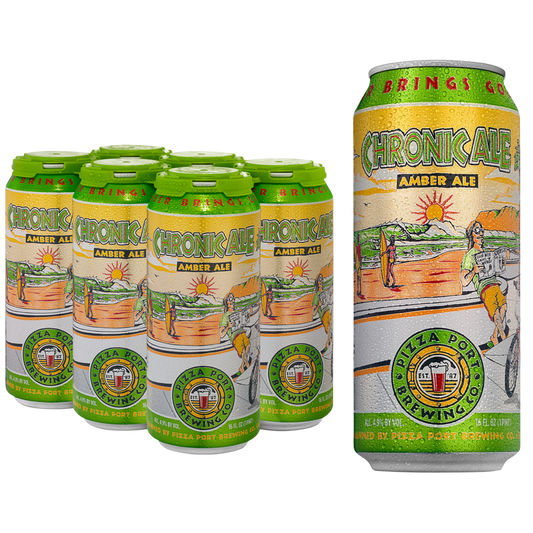 Pizza Port Chronic Ale Amber 6pk 12oz Can 5.0% ABV