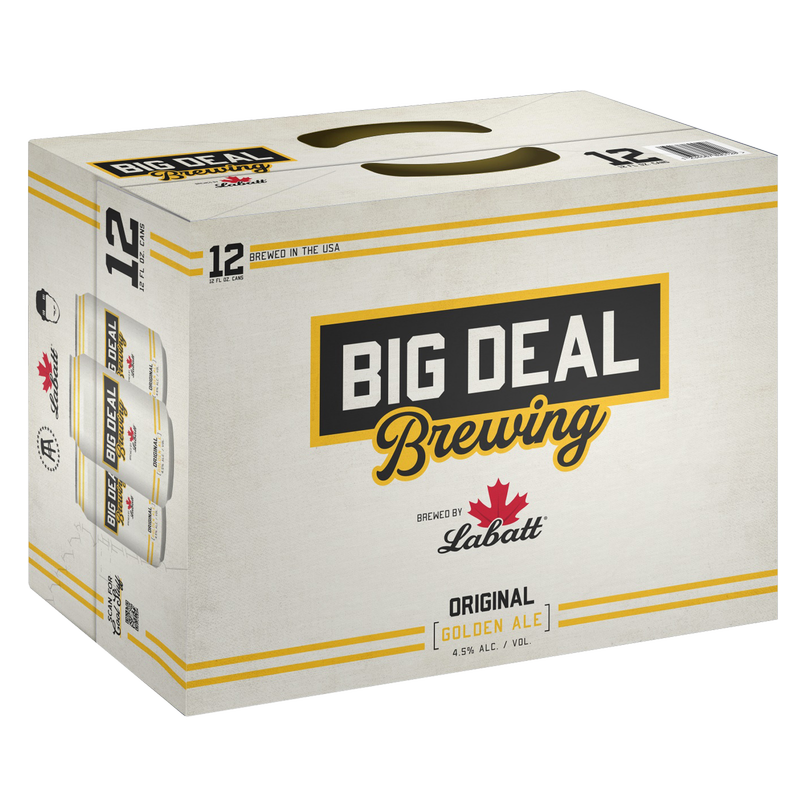 Big Deal Brewing Golden Ale 12pk 12oz Can 4.5% ABV