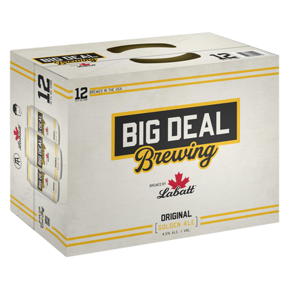 Big Deal Brewing Golden Ale 12pk 12oz Can 4.5% ABV