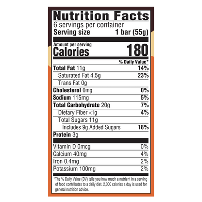 Reese's Peanut Butter Frozen Dairy Dessert Bar 6 ct