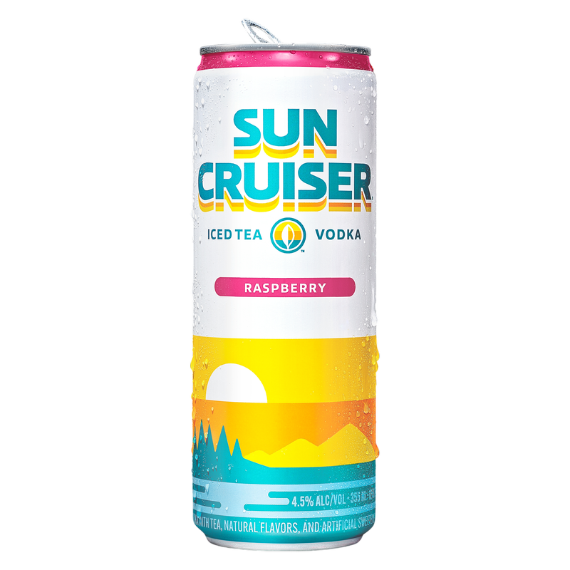 Sun Cruiser Raspberry Tea 12oz Can 4.5% ABV