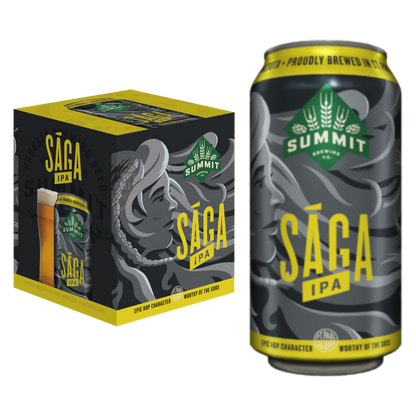 Summit Saga IPA 4pk 16oz Cans 6.3% ABV