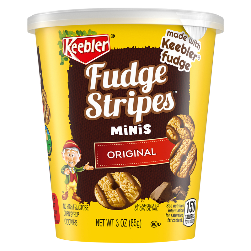 Keebler Original Fudge Stripes Mini Cookies 3oz