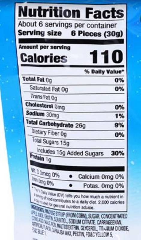 Amos Peelerz Gummy Christmas Tree, 6oz