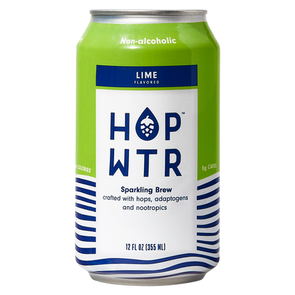 HOP WTR Lime 4pk 12 oz Can