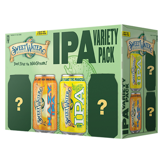 SweetWater IPA Variety 12pk 12oz Can ABV Varies