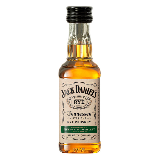 Jack Daniels Tennessee Rye 50ml (80 proof)