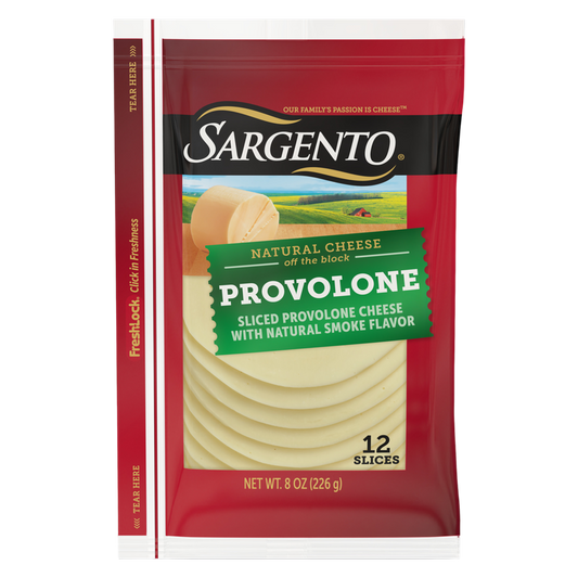 Sargento Natural Provolone Sliced Cheese - 12 slices