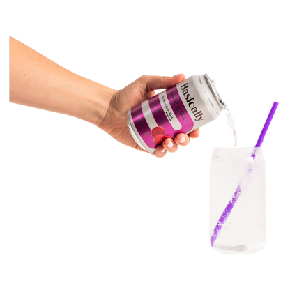 Basically Mixed Berry Sparkling Water - 8pk