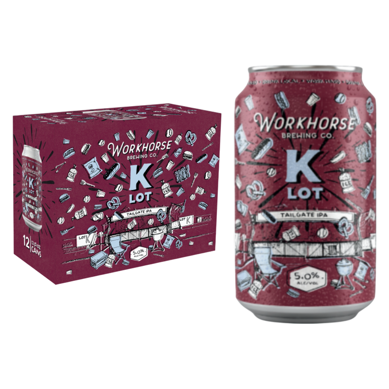 Workhorse K Lot IPA 12pk 12oz Can 5% ABV