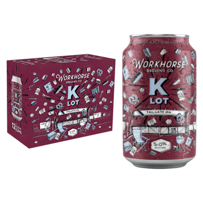 Workhorse K Lot IPA 12pk 12oz Can 5% ABV