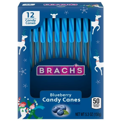 Brach's Blueberry Candy Canes, 5.3oz