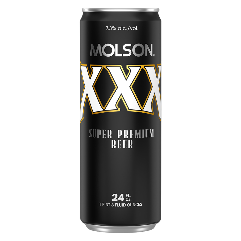 Molson XXX 24oz Can 7.3% ABV