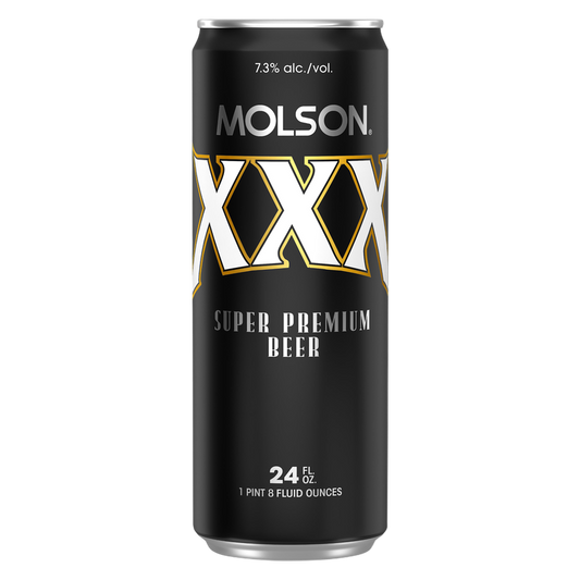Molson XXX 24oz Can 7.3% ABV