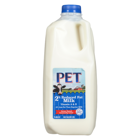 Pet 2% Reduced Fat Milk - 1/2 Gallon