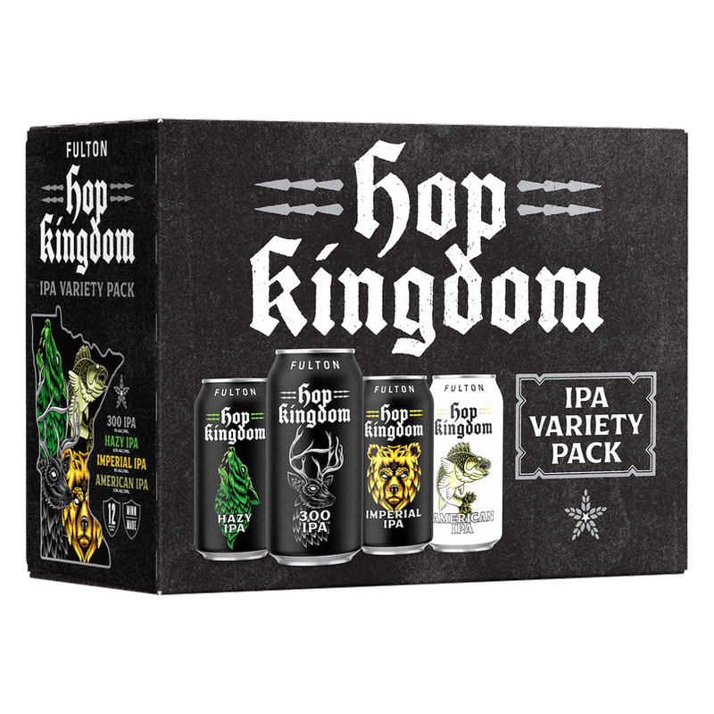 Fulton Hop Kingdom Variety 12pk 12oz Cans Varied ABV