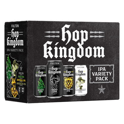 Fulton Hop Kingdom Variety 12pk 12oz Cans Varied ABV
