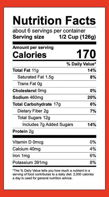 Sauz Hot Honey Marinara Pasta Sauce, 25oz.