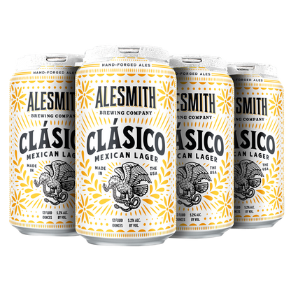AleSmith Brewery Clasico Mexican Lager 6pk 12oz Can