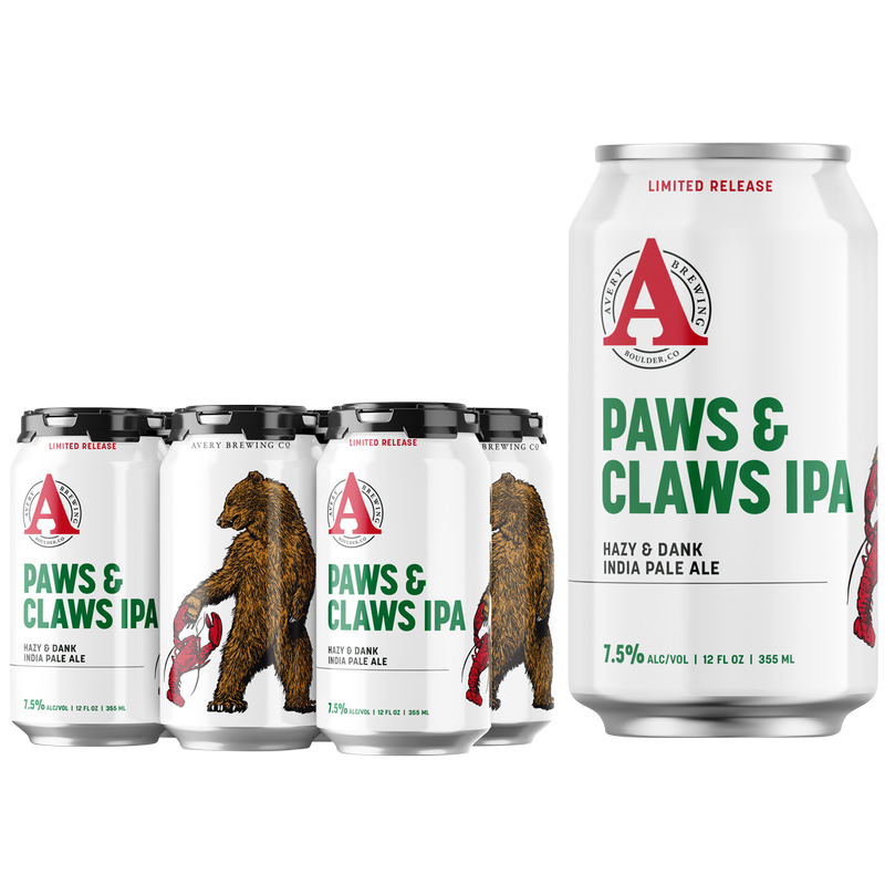 Avery Brewing Seasonal - Paws & Claws Ipa 6pk 12oz Can