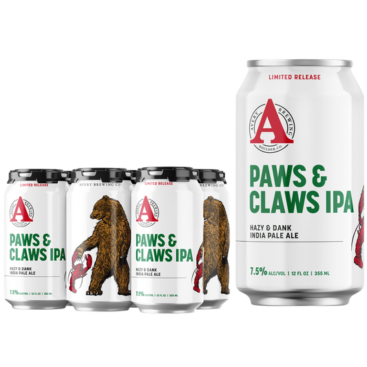 Avery Brewing Seasonal - Paws & Claws Ipa 6pk 12oz Can