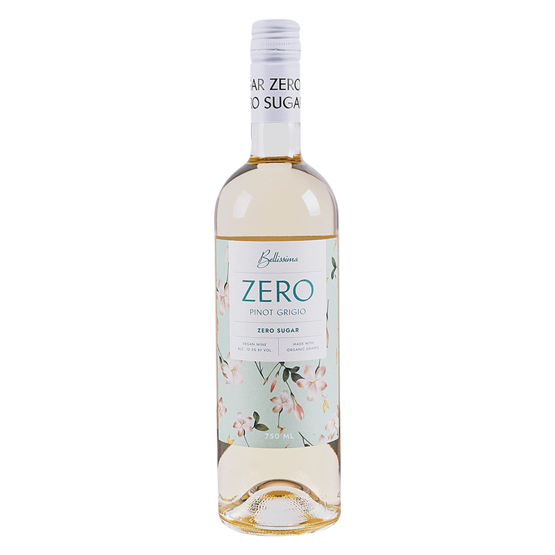 Bellissima Zero Sugar Pinot Grigio 750ml