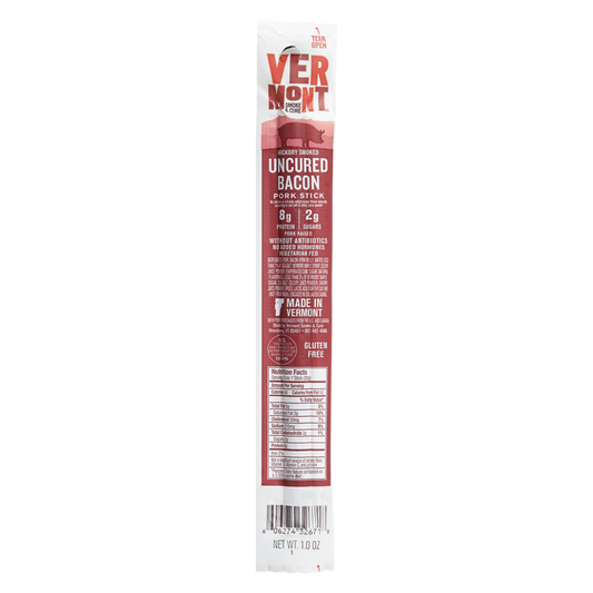 Vermont Smoke & Cure Uncured Pork Bacon Stick 1oz