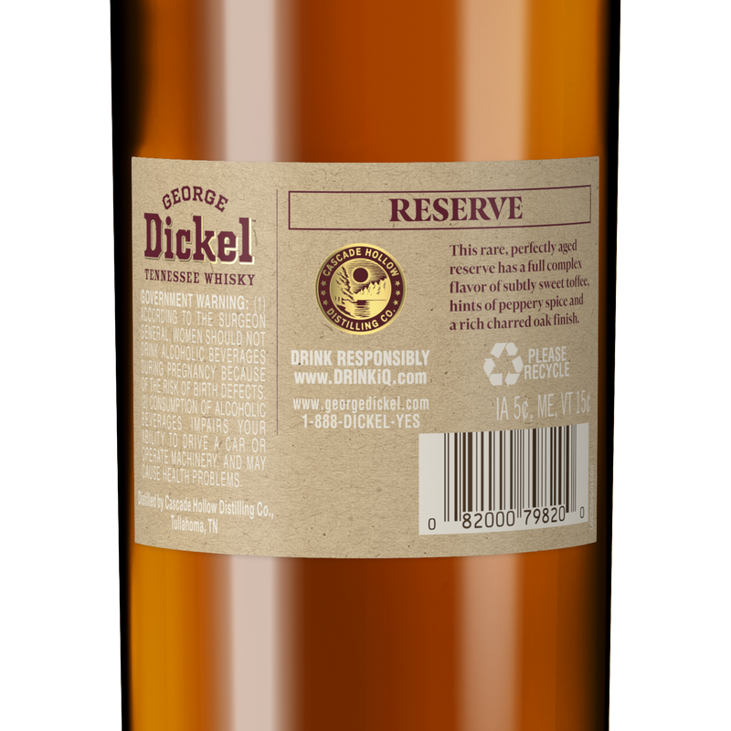 George Dickel Reserve 17 YO