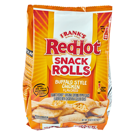Frank's RedHot® Buffalo Style Chicken Flavored Snack Rolls, 18 oz