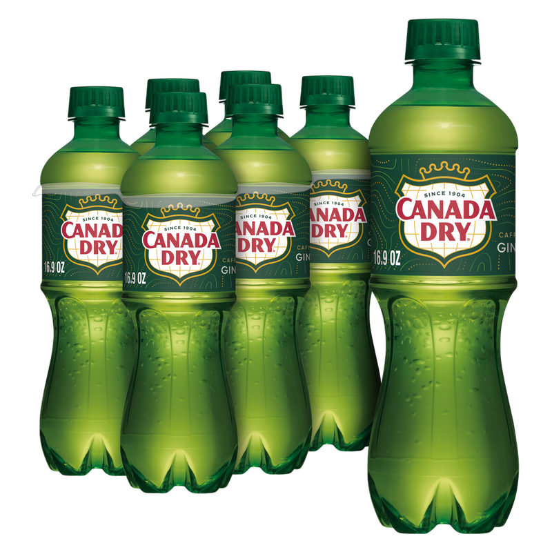 Canada Dry Ginger Ale 6pk 16.9oz Btl