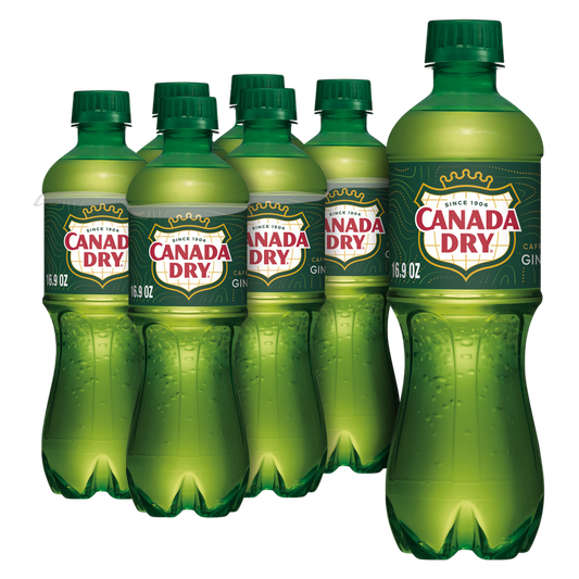 Canada Dry Ginger Ale 6pk 16.9oz Btl
