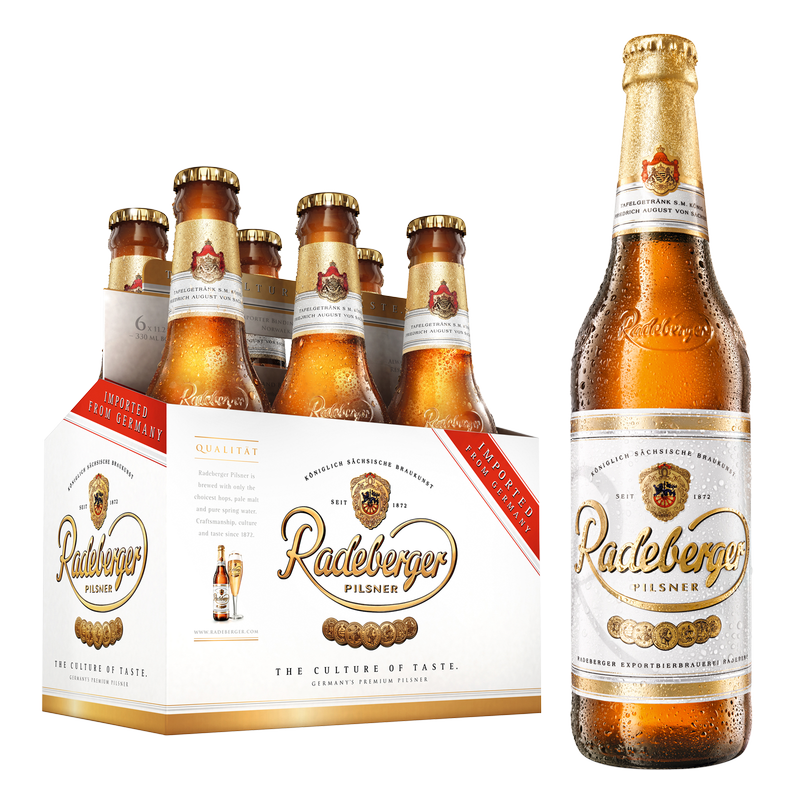 Radeberger Pilsner 6pk 12oz Btl