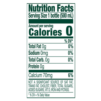 Perrier Lime Sparkling Water 0.5L Btl