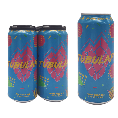 Orono Brewing Tubular Ipa 4Pk 16Oz Can 7.2% Abv