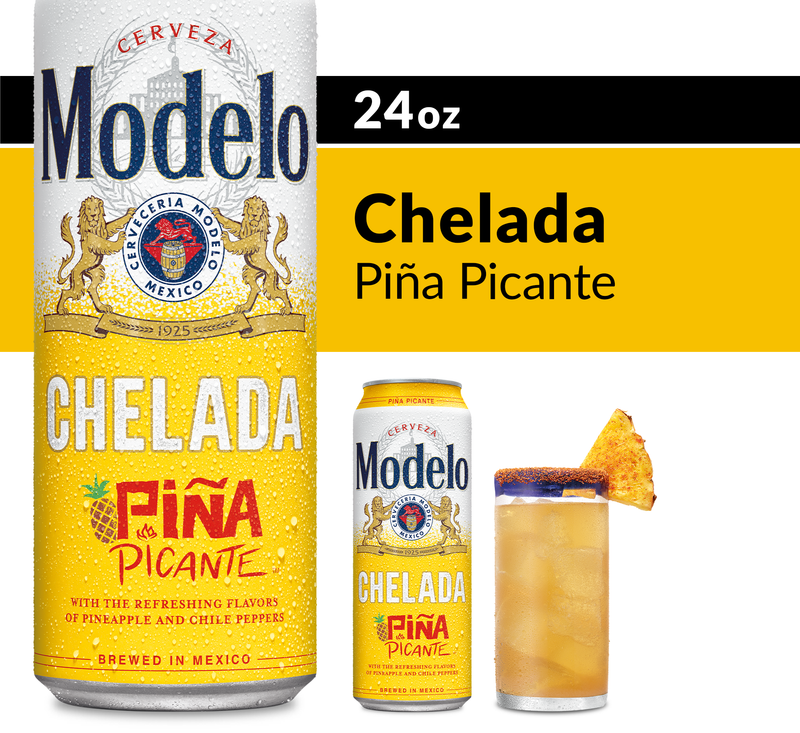 Modelo Especial Chelada Pina Picante 24oz Can 4.0% ABV