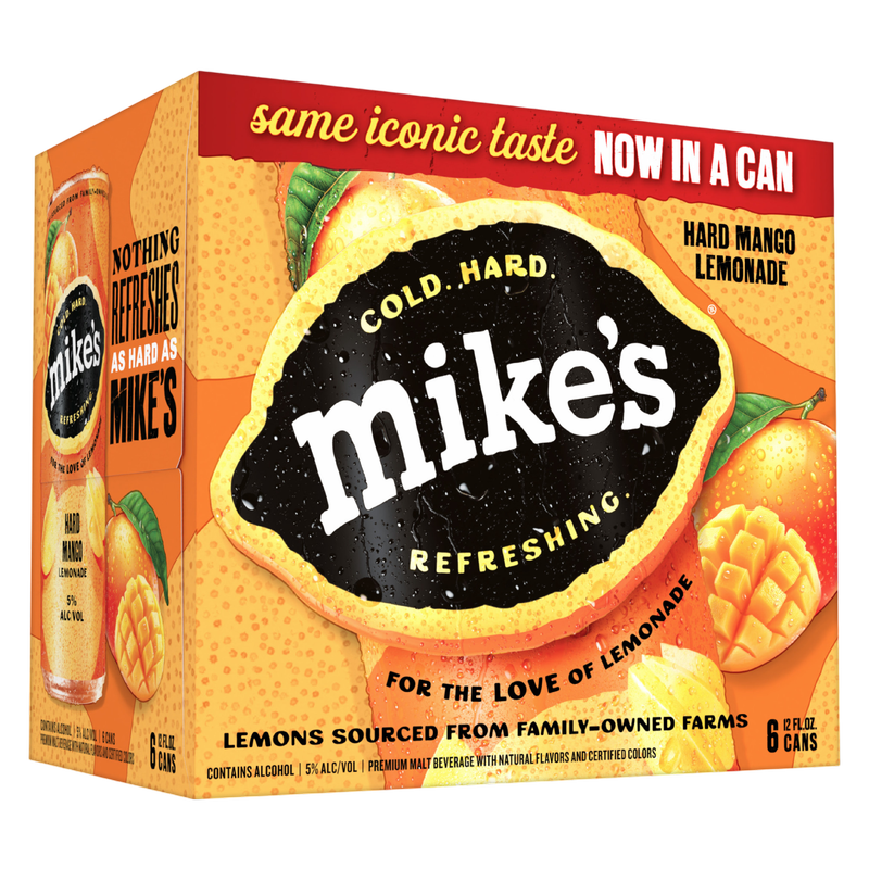 Mike's Hard Lemonade Mango 6pk 12oz Can