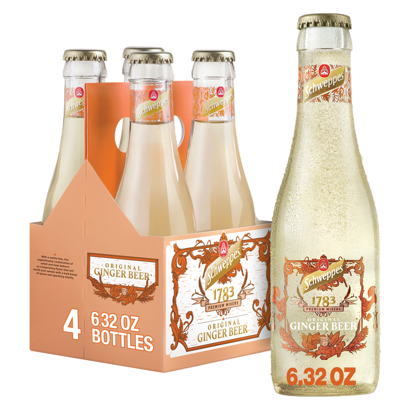 Schweppes 1783 Ginger Beer (4PK 6.3 OZ)