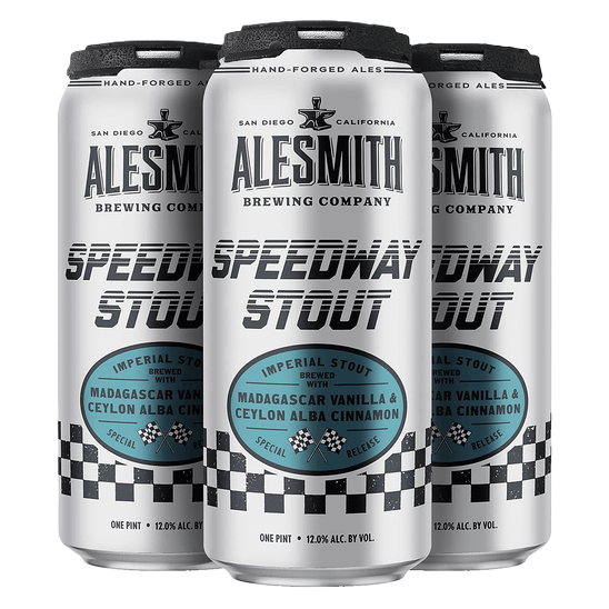 AleSmith Brewing Co. Speedway Stout w/ vanilla and cinnamon (4PKC 16 OZ)