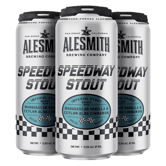 AleSmith Brewing Co. Speedway Stout w/ vanilla and cinnamon (4PKC 16 OZ)