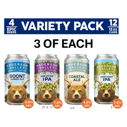 Anderson Valley Variety Pack 12pk 12oz Can
