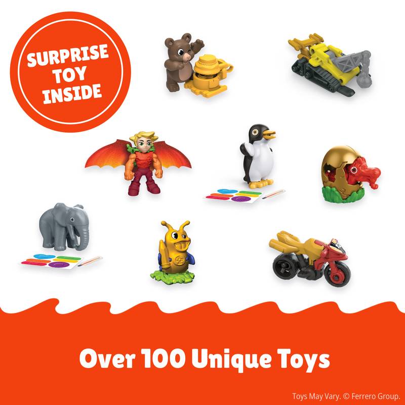 Kinder Joy Egg, Treat Plus Toy, Sweet Creams and Chocolatey Wafers, Individually Wrapped, 0.7 oz